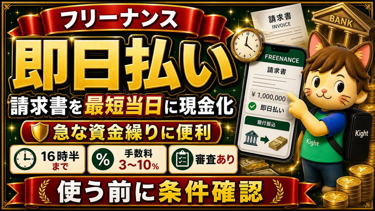 即日払いの手数料は3〜10%